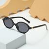 Sexy Small Oval Women's Sunglasses  New Fashion Leopard Brown  Sun Glasses Female Retro Colorful Shade Eyeglasses
