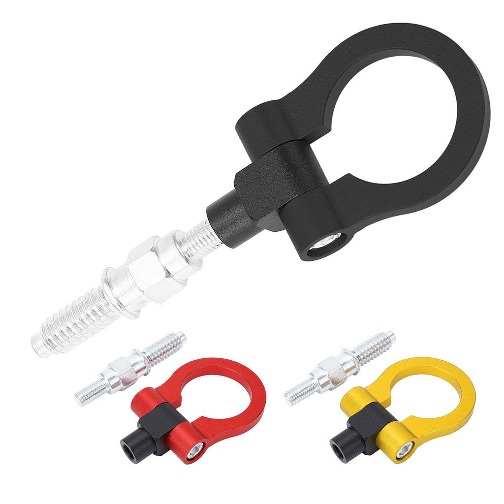 Hak holowniczy z uchem przyczepy Stop aluminium Stylowy wygląd Hak holowniczy z uchem zderzaka dla serii 1 3 5 X5 X6