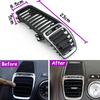 Boxster Cayman 981 Interior Car Front Dash Air Conditioner Outlet AC Vent Grille Cover Panel For Porsche 2012-2016 98155213104