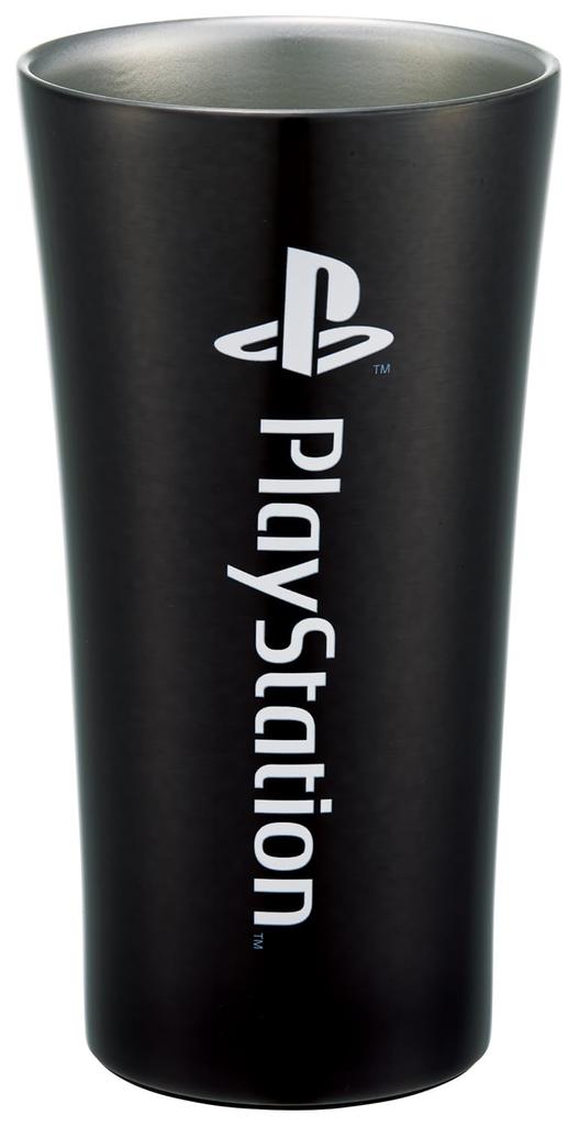 Skater Stainless Steel Vacuum PlayStation Logo STB4N-A Tumbler, 400ml, Insulated,