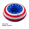 1Pcs Floating Cup Lnflatable Flamingo Beverage Cup Holder Swimming Pool Coaster Floating Device Pink Toy Beverage Holder