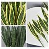 1 Stück Sansevieria Gartenblätter Büro Künstlich Tiger Piran Zuhause Tropisch Laden Dekor Falsche Pflanzen Echte Haptik Kunststoff