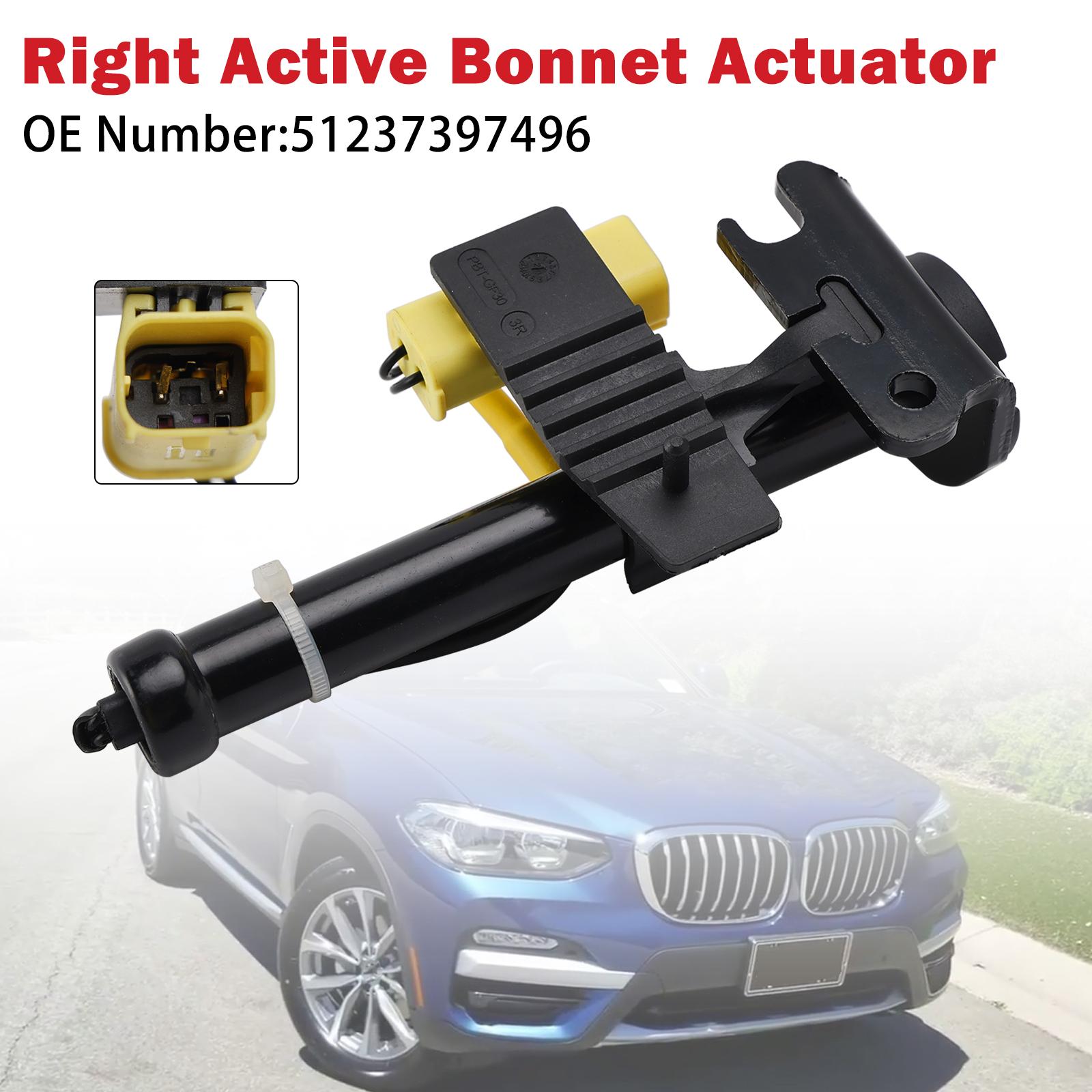Right Active Bonnet Actuator 51237397496 For BMW X3 G01 X4 G02 2017-2020