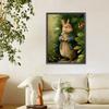 5D DIY Full Round Drill Diamond Painting Easter Bunny Kit Home Decor 30x40cm