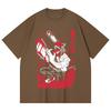 230 Gsm 100% Cotton Chainsaw Man V28 Denji Print Unisex Heavy Cotton T Shirt