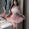 Original Erotic Lingerie, Sexy Maid Dress, Hot and Seductive 2D Role-playing Maid Uniform Set