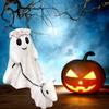 1× Cute Ghost Walking Dog Statue For Dining Table ,Office, Halloween Decoration