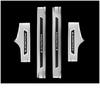 For Leapmotor T03 2024 2025 Car Threshold Protection Sticker Abs Carbon Fiber Welcome Pedal  Leapmotor T03 Accessories
