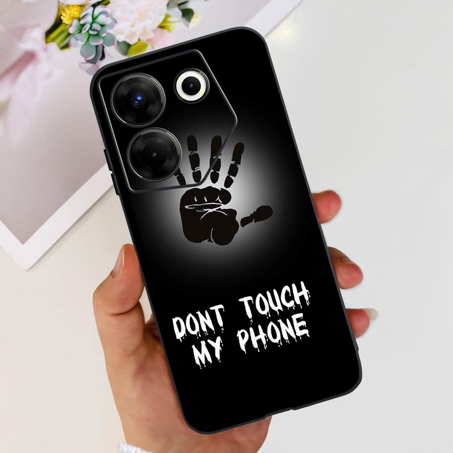 For Tecno Camon 20 Pro 5G Case Marble Cover For Tecno Camon 20 Bumper Soft Silicone Phone Cases For Camon20 Pro CK8n CK7n Fundas