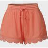 2025 Women's Summer Lace Solid Color Shorts