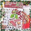 Senyou 3.0 Christmas Cottage 3D Miniature Scene Stickers - Exclusive DIY Landscape Decor