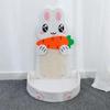 Sisal Cat Scratching Post Cute Cartoon Fish Vertical And Horizontal TwoWay Scratcher Bed Durable For Indoor Cats Kittens Home