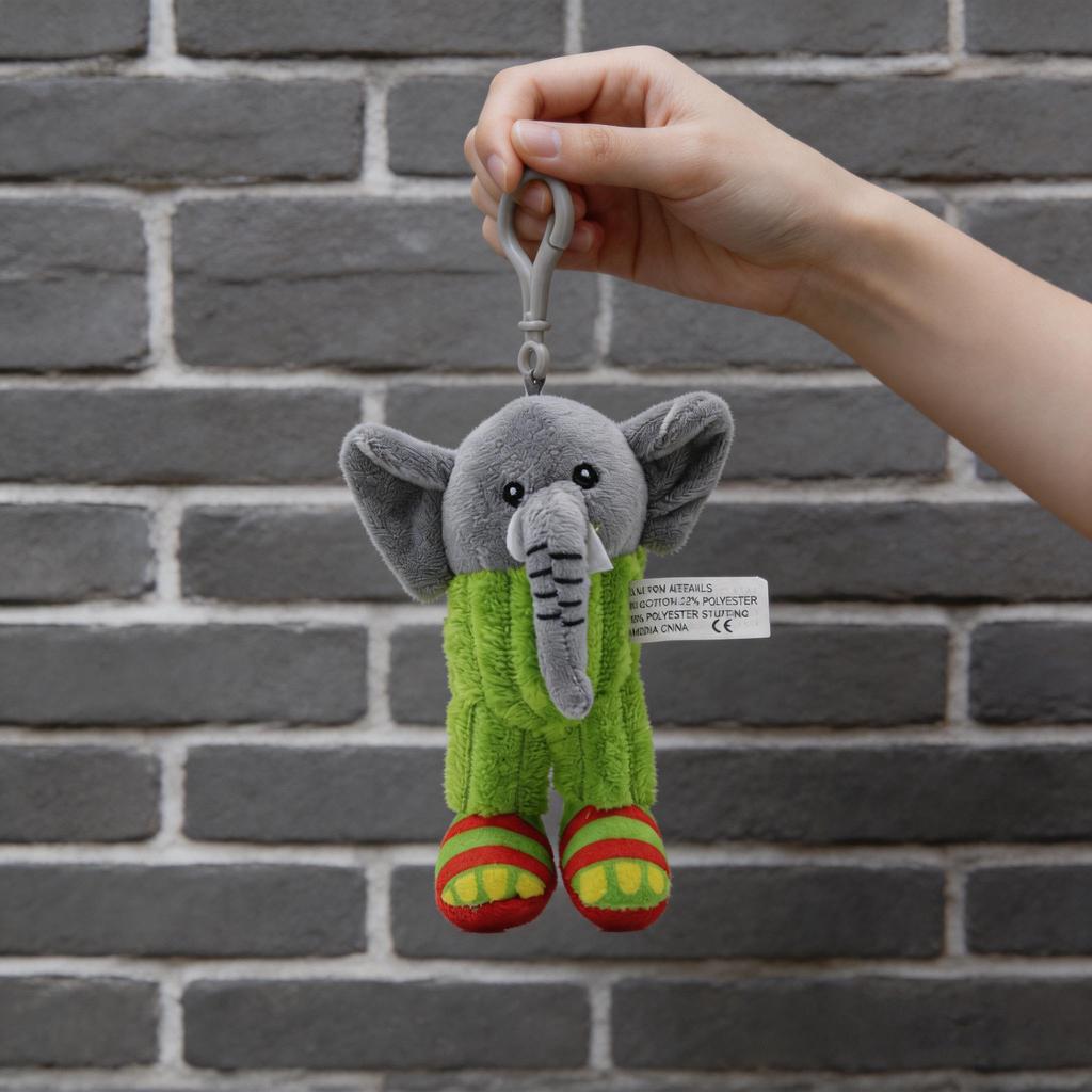 Cactus Elephant Pendant Shan Hai Jing Doll Brainrot Animals Toy Plush Doll