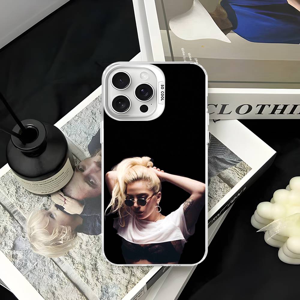 Singer L-Lady Gaga Mayhem Phone Case For IPhone 17 16 15 14 13 Pro Max Plus Matte Color Back Cover