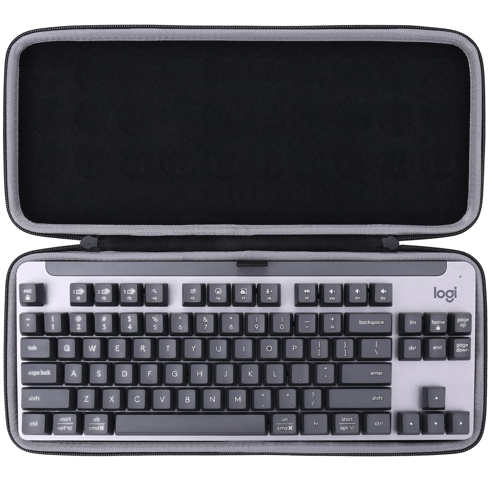 

co2CREA Storage Case Compatible with Logitech SIGNATURE K855 Tenkeyless Mechanical Wireless Keyboard (Case Only)