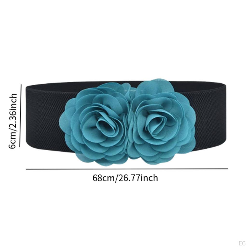 Womens Wide Belt Casual Chunky Waistband for Maxi Shirt Dress Blouse Coat Decor