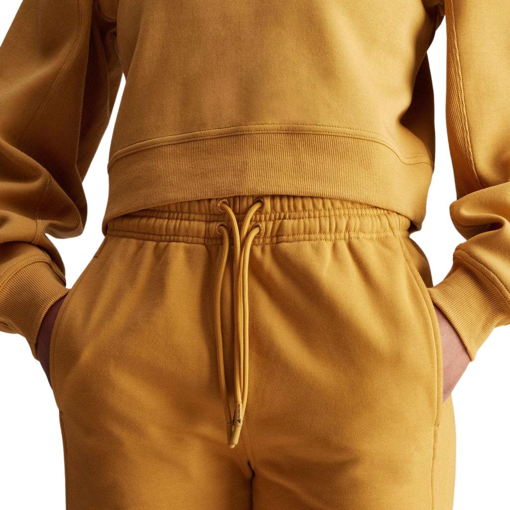 Adidas Stella McCartney Regular Sweat Pants Comfortable Fashionable Casual Knit Sports Pants Women Bottoms Dune-Brown IW9889