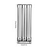 Iron Material Coffee Capsule Storage Rack 60-Capsule Capacity Sturdy Construction Rotating Capsule Stand Simple Exterior