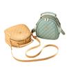 Shoulder Small Crossbody Round Bag Tide Women's Bag Korean Style Fresh and Stylish Rhombus Plaid