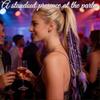Elastic Dread Ponytail Extension for -, 22" Boho Braided with Hair Tie, Beads & Shells