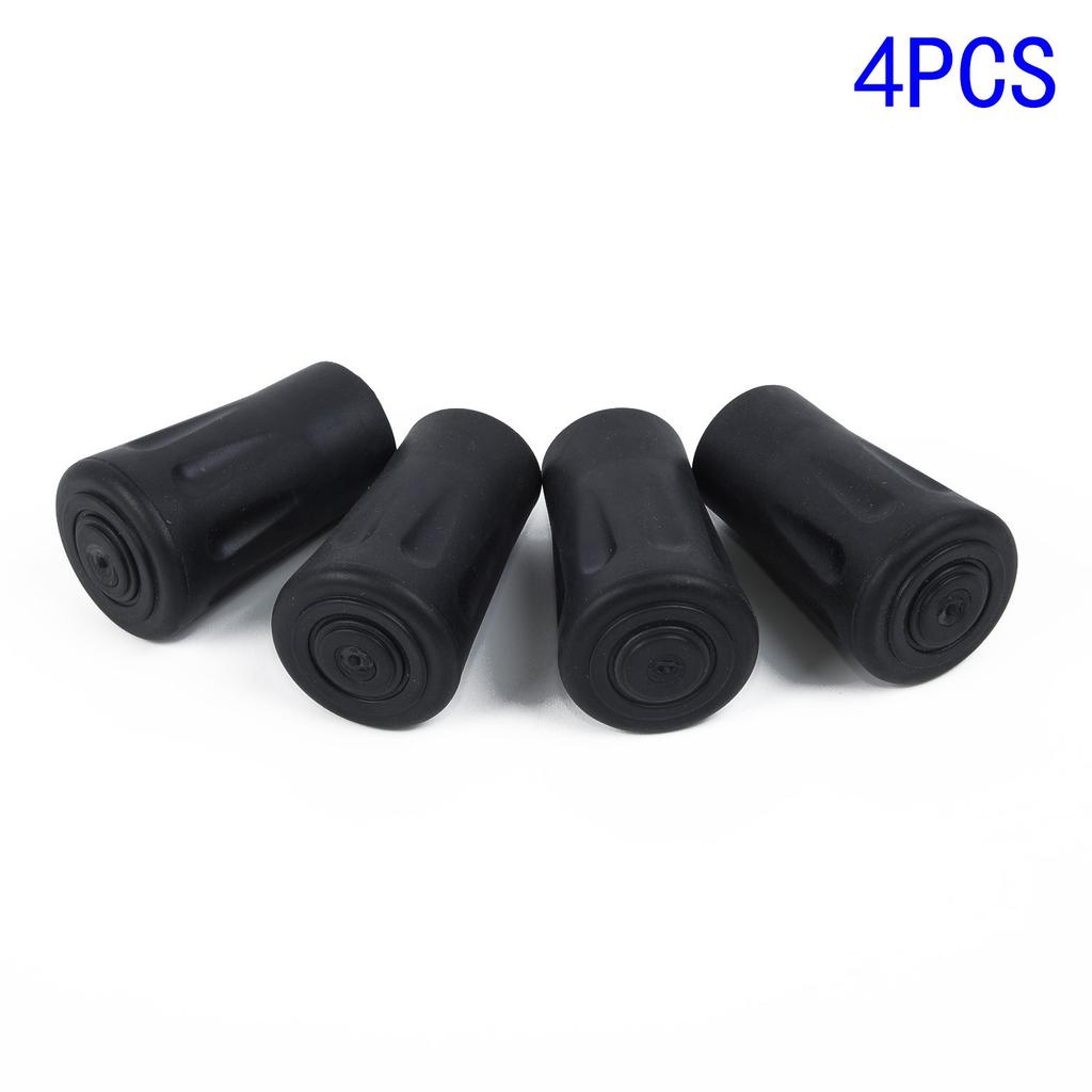 Keep Your Trekking Pole In Top Condition with Rubber End Cap Covers 2/4Pcs
