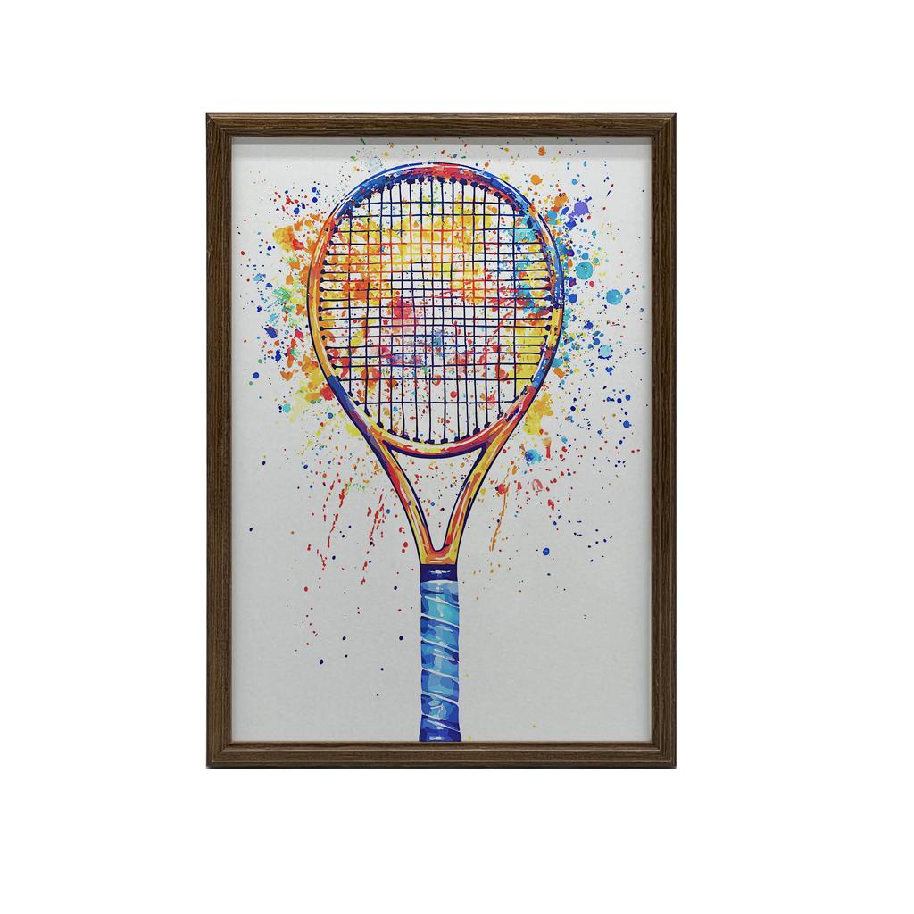 Plakat Radosny Tenisowy Świat Plakat Radosny Tenisowy Świat, 30X40 Cm, Bez Ramy, Papier Matowy 230 Gsm