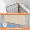 Window AC Unit Cover Adjustable Windproof Dust-proof Protection Winter Insulation Air Conditioner Cover For Dorm Office