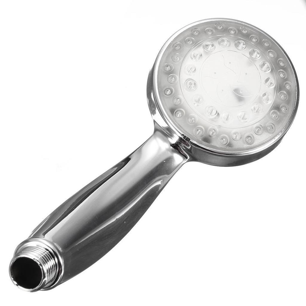 Buy 7 Color LED Lights Handheld Showerhead Switching Light Bath Home ...