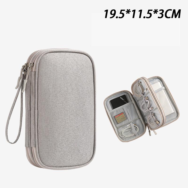 Usb Cable Storage Bag Travel Portable Multi-Functional Storage Bag For Charger And Mobile Phone