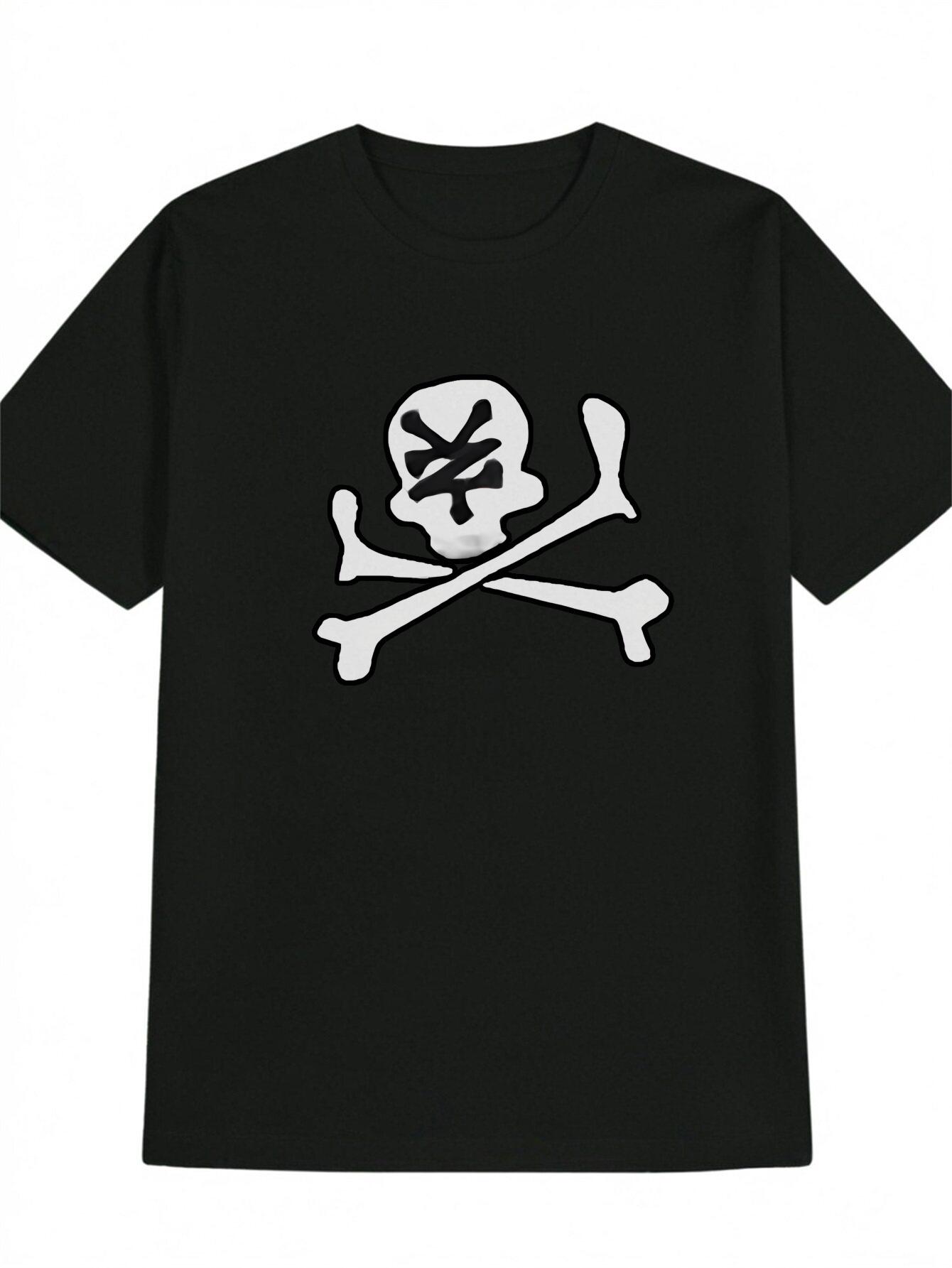 Casual Versatile Round Neck T-shirt XXXL