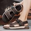 Mode CYYTL Herren Sandalen Freizeitschuhe Strand Turnschuhe Outdoor Sommer Walking Komfort Luxus Designer Leder Mode Sport Atmungsaktiv