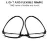 Reading Glasses Men Women Presbyopic Blue Ray Blocking Ultralight TR90 Frame +1.0 To +4.0