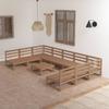 Day and Night - Day and Night Garden Furniture Set 10 Pieces Solid Pine Wood