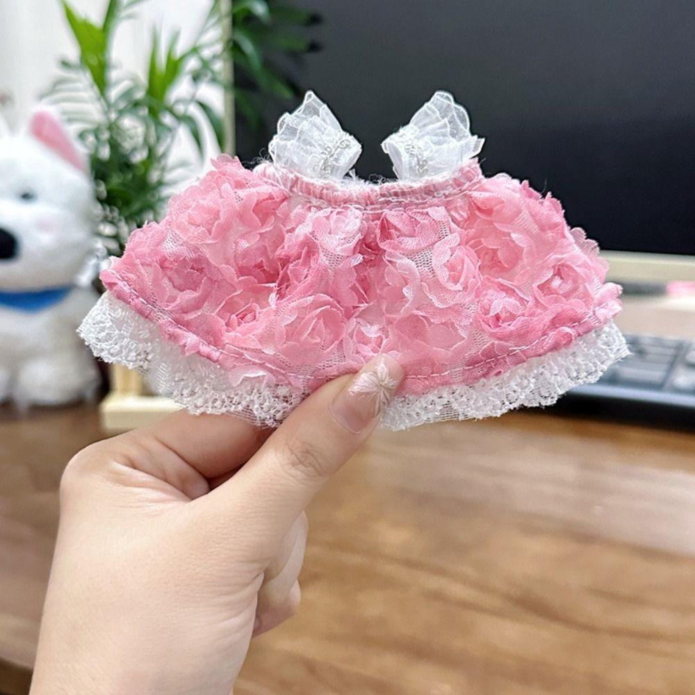 Accessories Princess Dress Cute Plush Dolls Clothes  For 15cm Cotton Doll/EXO Idol Dolls