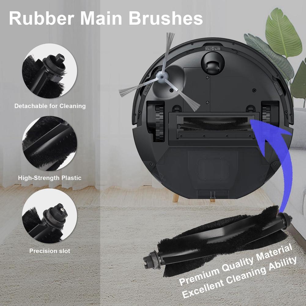ABIY 13-Piece Accessory Kit For Eufy Robot Vacuum Cleaner L50/L60 Series, Including Brushes, Filters, Dust Bags