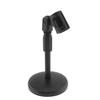Portable Lifting Desktop Microphone Stand With Weighted Base Stable Plastic Holder For Meeting Live Streaming Computer Microphone Use