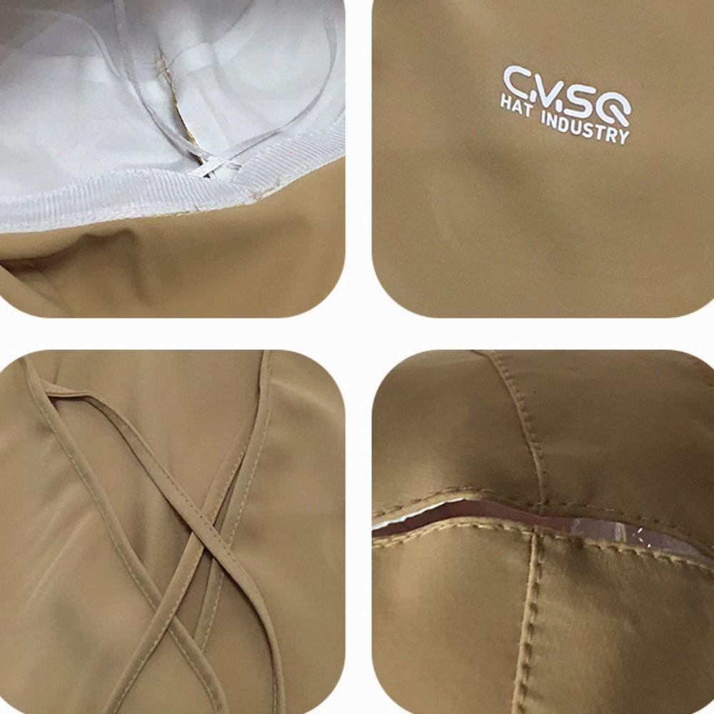 UV Anti Mountaineering Hat Wide Brim Hiking Bucket Hat Foldable Shawl Fisherman Hat Outdoor