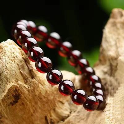 High-End-Atmosphäre! Mama Geschenk Granatapfel rot russische Jade grün Armband Nachahmung Hetian Jade Armband Urlaub Geschenk