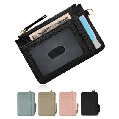 Yeepan Card Pass Commuter Pass Genuine with Holds 7 IC Card Large Perfect for Unisex Case, Case, Case, Mini, Leather, Keychain, Cards, 0.6mm