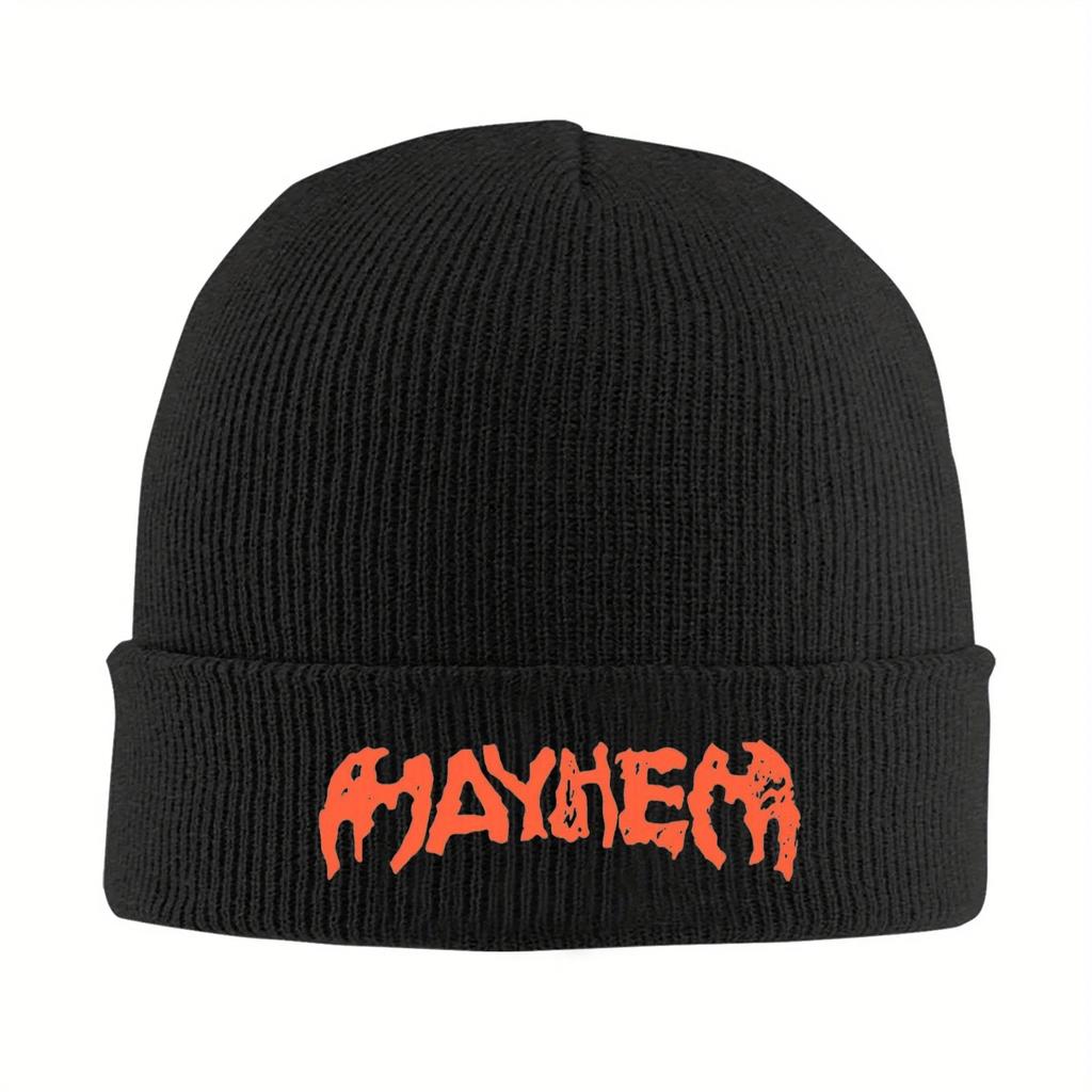 Lady Gaga Mayhem 2025 Nové album Čepice Podzim Zima Kulichy Čepice Módní kšiltovky Unisex Akrylová pletená čepice