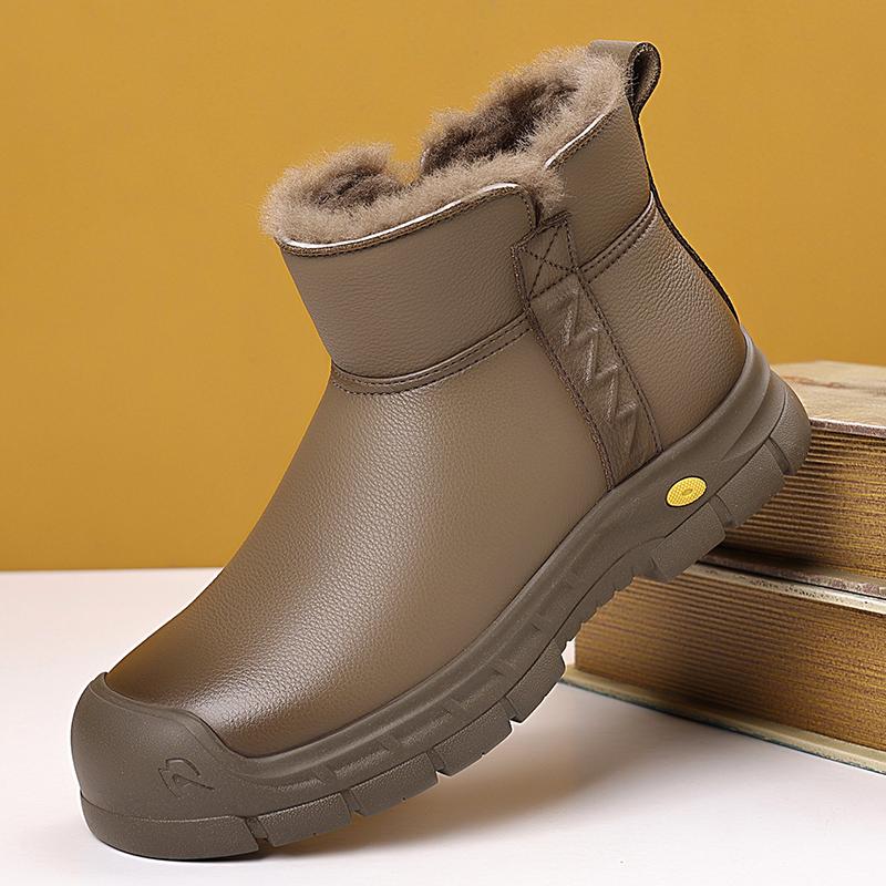 Winter Men' Boots Slip-on Men Biker Boot Trendy All-match Climbing Man Shoes Hard-wearing Mans Shoe Anti-slip New Popular Model