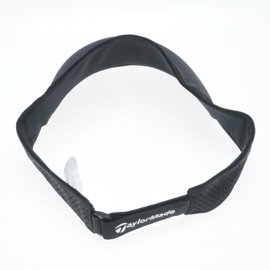 TaylorMade Men's Summer Visor, Black, Size: One Size Fits Most (57-59cm), 2025SS UN561