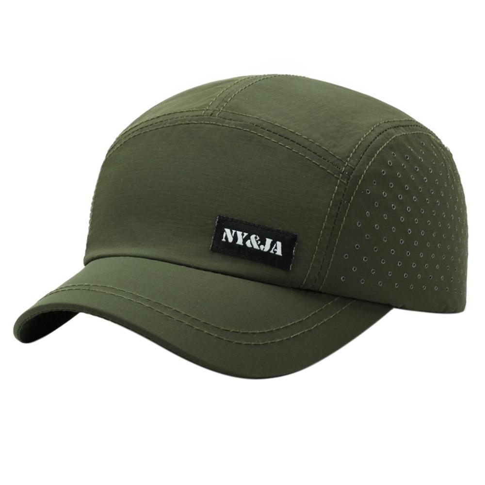New Breathable Baseball Cap Lightweight Soft-Top Camping Hat Quick-Drying Sunscreen Cap Summer