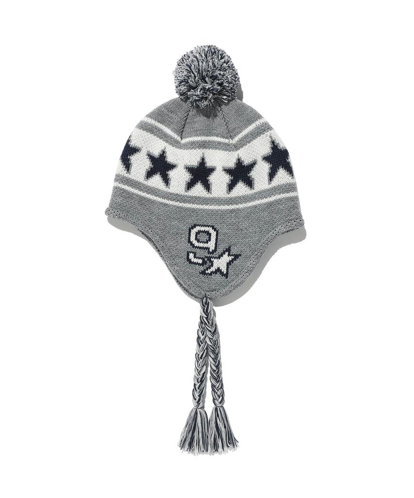 ISTKUNST X9090 9Star Earflap Beanie_Grey(Ik2Ffmab24B)