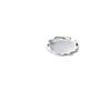 925 Silver Women's Korean Rhinestone Twist Ring, Adjustable, Simple and Stylish, Perfect Gift