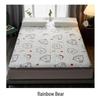 Three-Dimensional Lambswool Mattress Quilt for Single or Double Bed