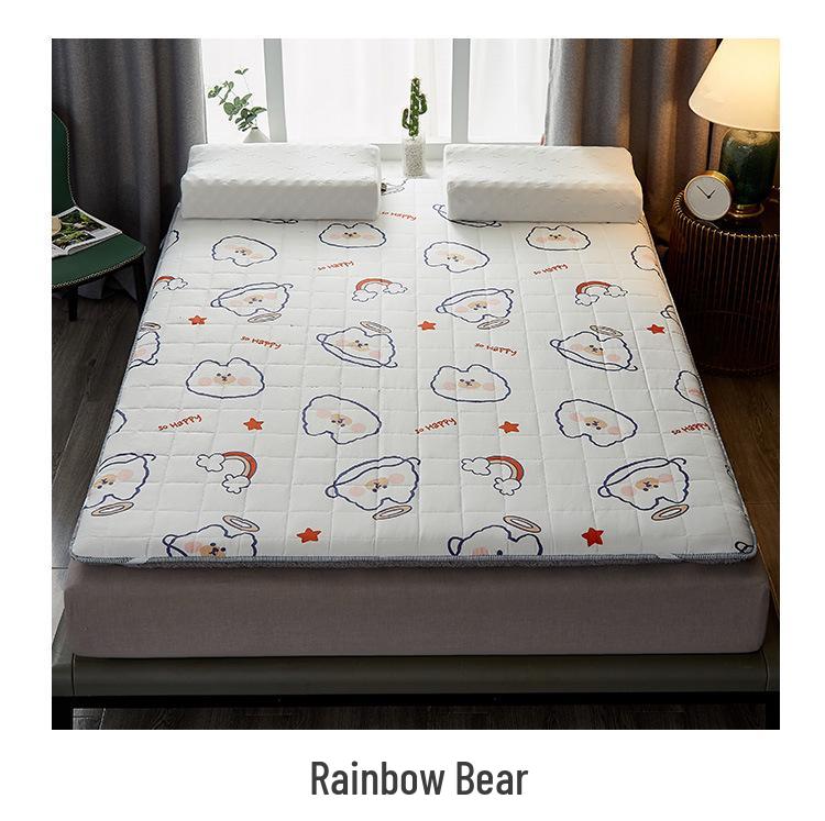 Three-Dimensional Lambswool Mattress Quilt for Single or Double Bed
