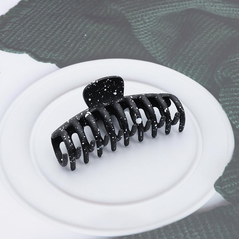 New Large Size Hair Claws for Women Claw Clip Korean Headdress Soild Color Crab Hair Clip Hairpin Fashion Hair Accessories