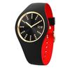 Autoryzowany Dystrybutor [Ice-watch] Zegarek Damski Ice Watch 021047 Ice Cosmos Czarny Złoty Średni