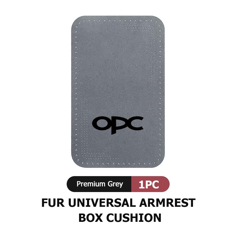 For Vauxhall Breathable Leather Car Logo Armrest Box Cover Central Armrest Protective Pad Tigra Corsa VXR Astra D G J H Zafira
